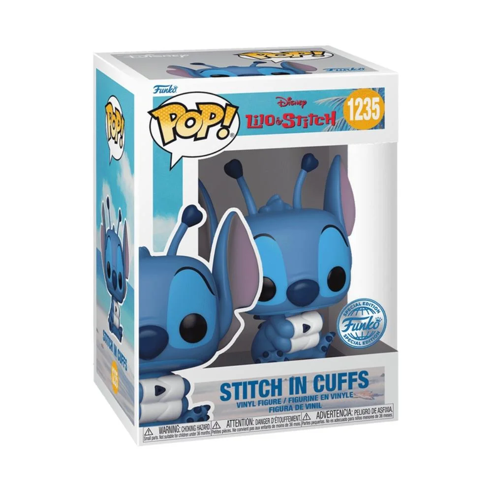 Imagem 2 de 3 do produto Boneco Funko Pop! Disney Lilo & Stitch - Stitch Nas Algemas
