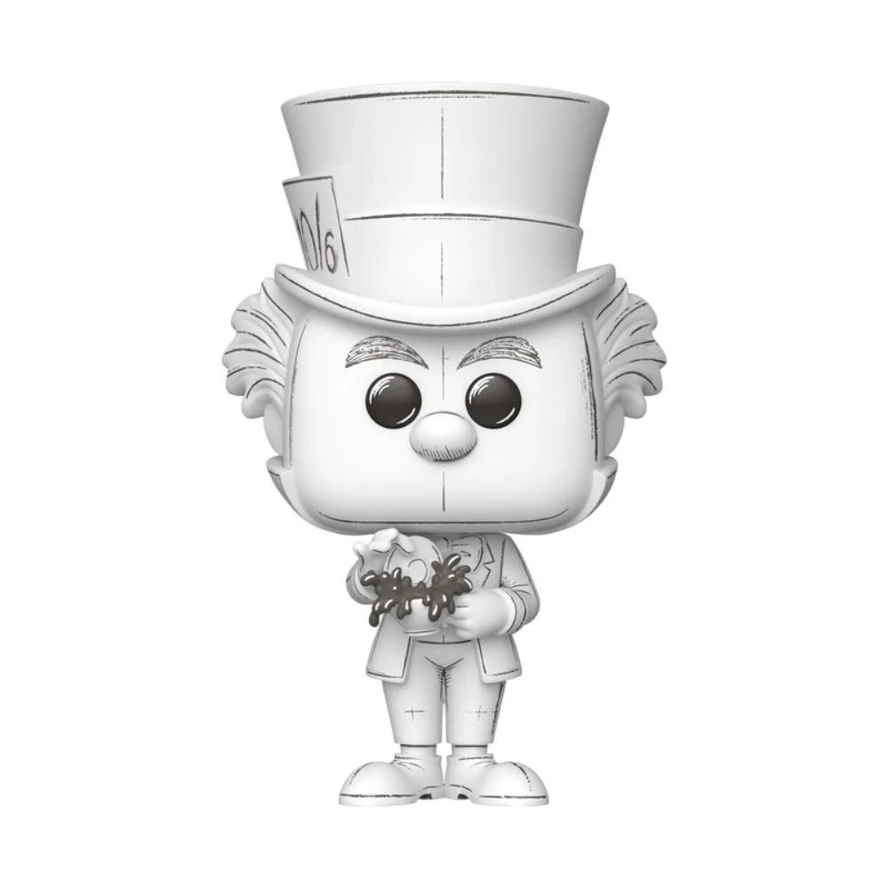 Imagem 3 de 3 do produto Boneco Funko Pop! Exclusivo Disney Esboços Chapeleiro Maluco