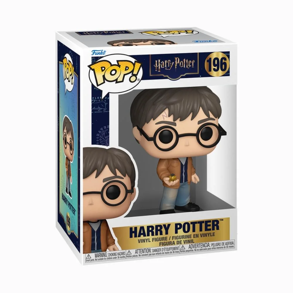 Imagem 3 de 3 do produto Boneco Funko Pop! Harry Potter 8 Harry Pedra Da Ressurreição