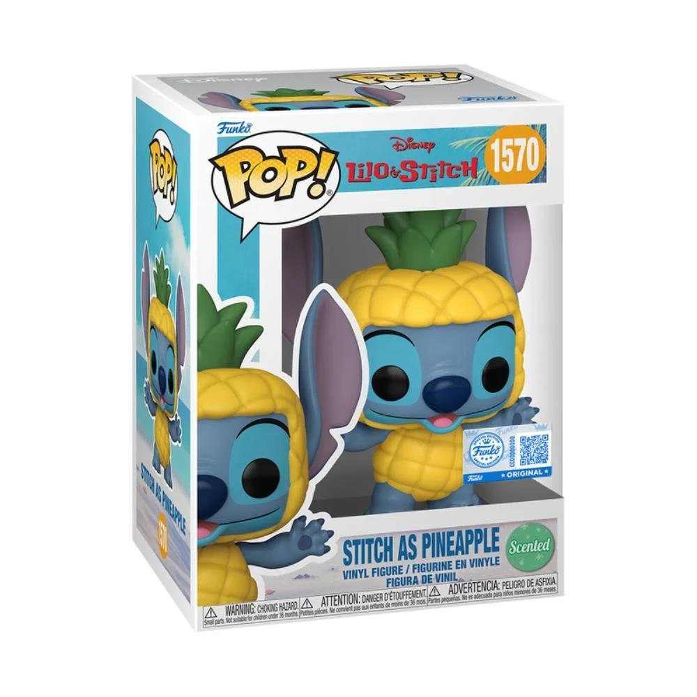 Imagem 2 de 3 do produto Boneco Funko Pop! Disney Lilo & Stitch - Stitch De Abacaxi