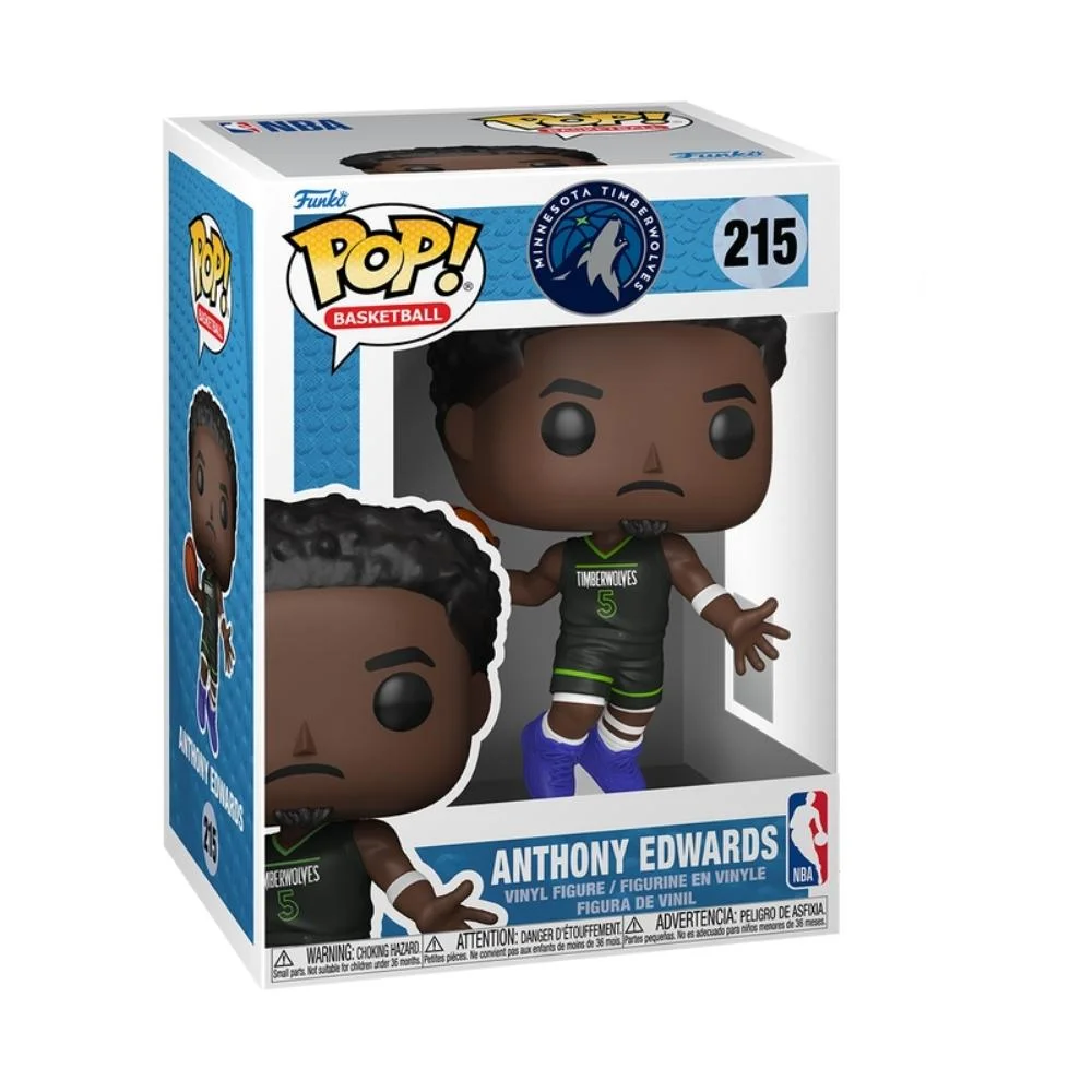 Imagem 3 de 3 do produto Boneco Funko Pop! Nba Timberwolves - Anthony Edwards