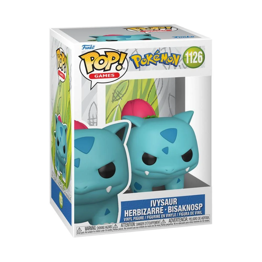 Imagem 3 de 3 do produto Boneco Funko Pop! Pokémon - Ivysaur