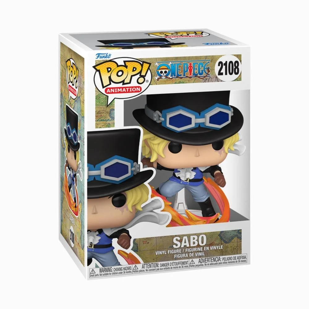Imagem 2 de 3 do produto Boneco Funko Pop! One Piece Egghead - Sabo