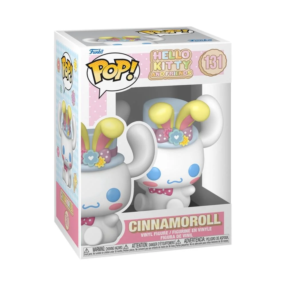 Imagem 2 de 3 do produto Boneco Funko Pop! Sanrio - Cinnamoroll Com Orelhas De Coelho
