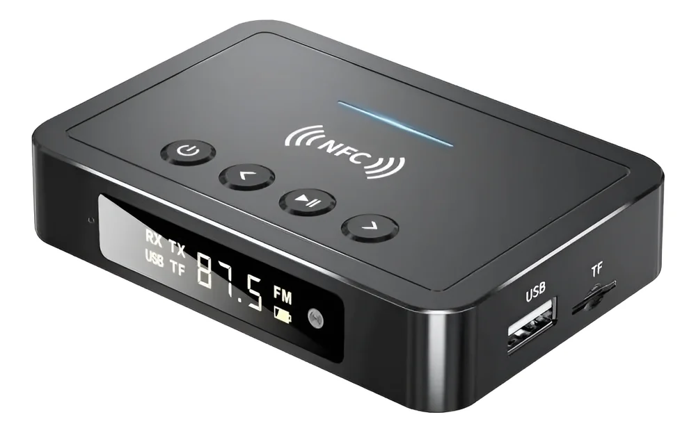 Imagem 2 de 5 do produto Transmissor Receptor Bluetooth Nfc Optico - Coaxial