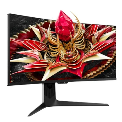Monitor gamer curvo TCL 34 polegadas - Captura Oficial