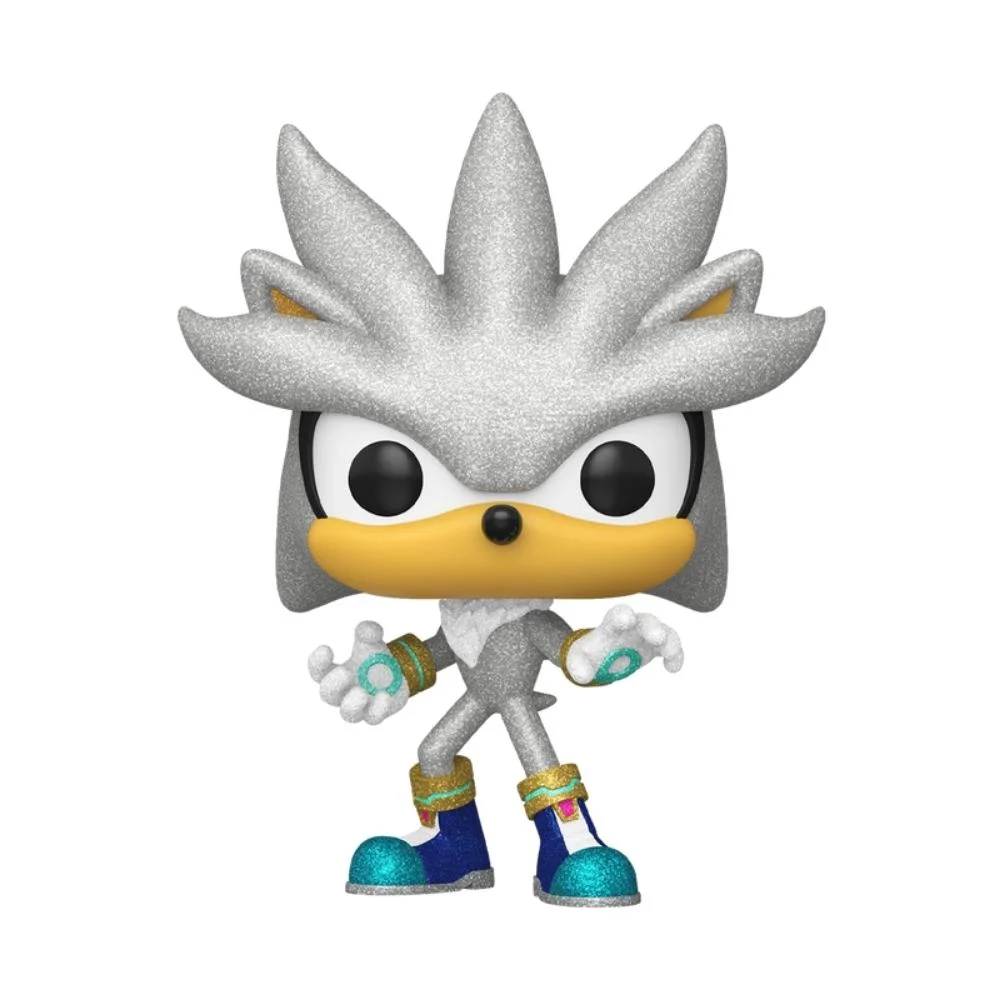 Imagem 3 de 3 do produto Boneco Funko Pop! Sonic The Hedgehog - Silver