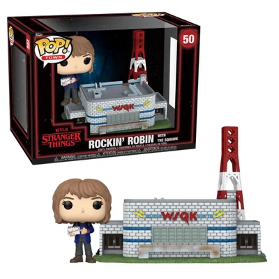 Boneco Funko Pop! Town Stranger Things T5 - Robin Na Wsqk