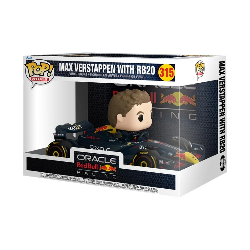 Imagem 2 de 3 do produto Boneco Funko Pop! Super Deluxe Racing Red Bull - Max No Rb20