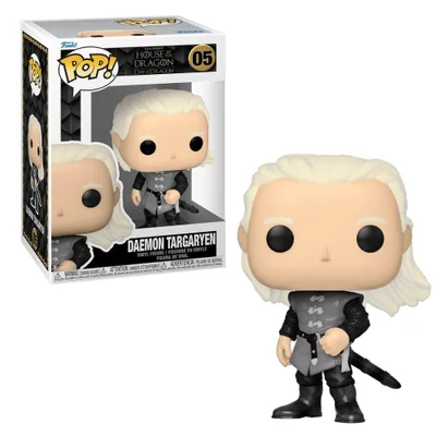 Boneco Funko Pop! A Casa Do Dragão - Daemon Targaryen
