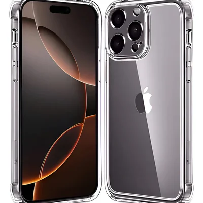 Capa Capinha Transparente Para Iphone 16 Pro Anti Impacto