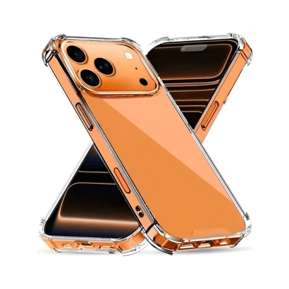 Imagem 4 de 5 do produto Kit Película De Vidro 3d Para Iphone 17 Pro Max + Capa Silicone Tpu