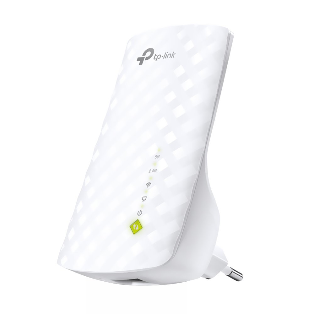 Repetidor De Sinal Wi-fi Tp-link Re200 Ac750 Dual Band 300 + 433 Mbps - Branco