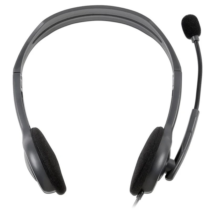 Imagem 2 de 3 do produto Headset Logitech H111 Stereo 981-000612 3.5mm - Preto