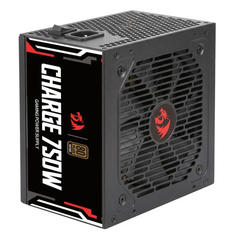 Imagem 2 de 5 do produto Fonte Atx 0750 W Redragon Frc-750w, 80 Plus Bronze, Pfc Ativo, Sem Cabo, Preta