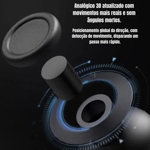 Imagem 3 de 5 do produto Controle Playstation 4 Sem Fio Joystick Ps4 Dualshock Double Wise