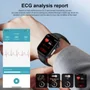 Relógio Inteligente De Grau Médico, Temperatura, Monitor De Ecg Preto 11