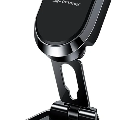 Suporte Magnético Para Carro Regulável Peining Universal Preto