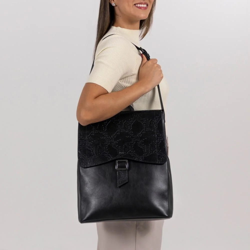 Imagem 5 de 5 do produto Mochila Aurora,   Iplace, Preta Snake
