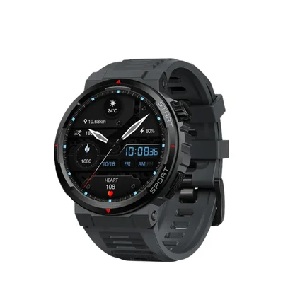 Relógio Zeblaze Ares 3 Plus 1.43 ''hd AmoLED Display 3d Interativo - Preto