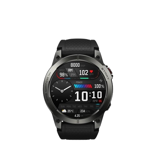 Relógio Zeblaze Stratos 3, Tela Ultra Hd, Gps Embutido, Hi-fi Bluetooth