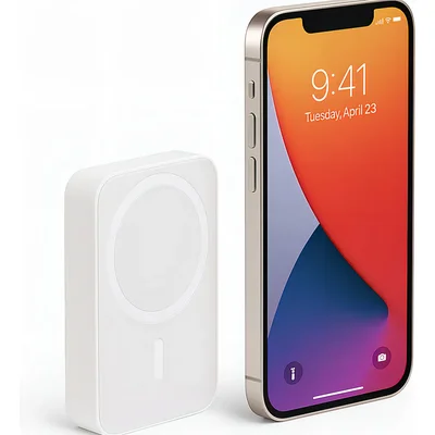 Carregador Portátil Magsafe 10000mah Turbo Powerbank Sem Fio Indução Para Iphone Pratico