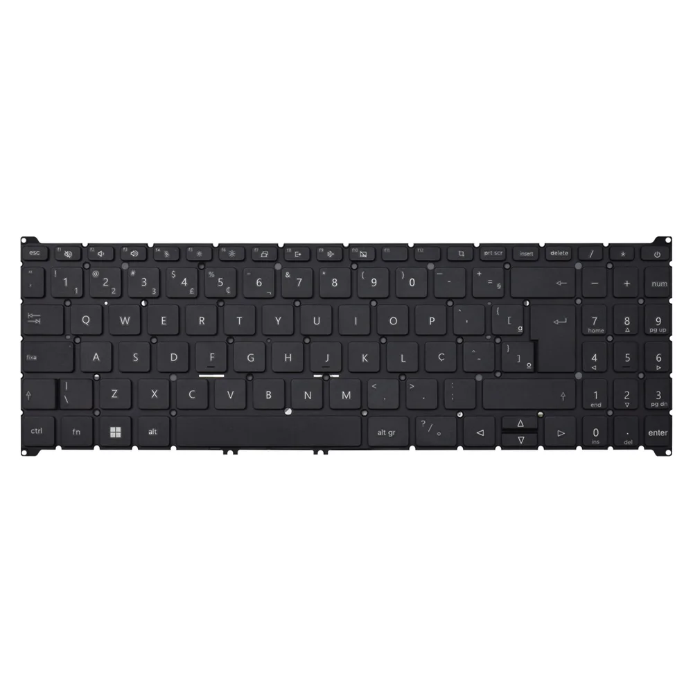 Teclado Para Notebook Acer Aspire Go Ag15-31p-3947 Sem Iluminação Teclado Para Notebook Acer Aspire Go Ag15-31p-3947 Sem Iluminação