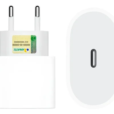 Fonte Parede Para Iphone 16 16plus 16pro 16promax Type-c Branco