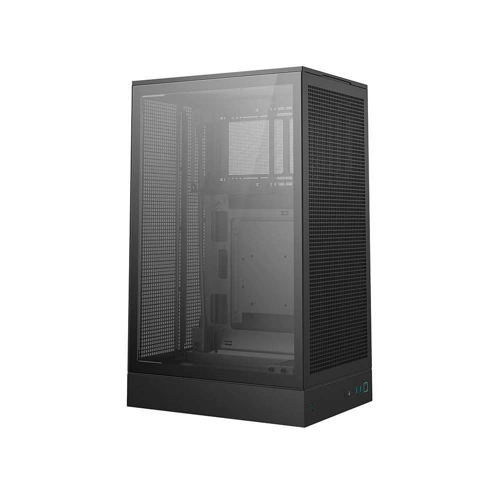Imagem 2 de 5 do produto Gabinete Gamer Deepcool Ch270 Microatx Vertical Sem Fans Preto