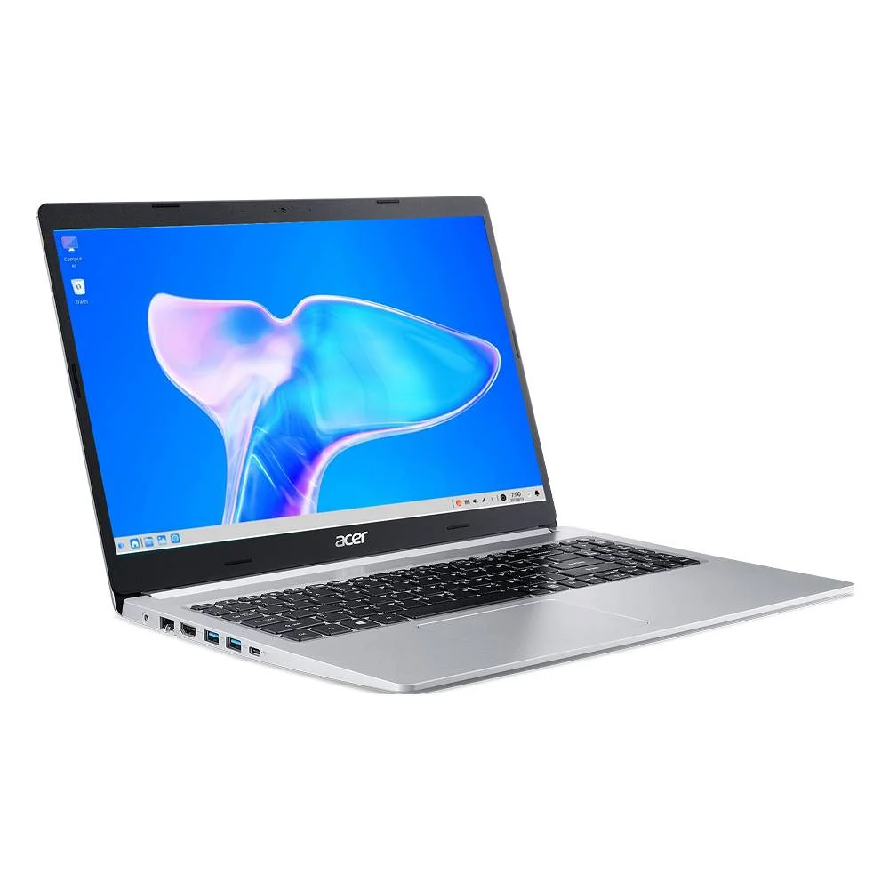 Imagem 2 de 5 do produto Notebook Acer Aspire 5 15.6” Amd Ryzen 5 5500u Radeon Graphics 8GB Ddr4 256gb SSD Linux