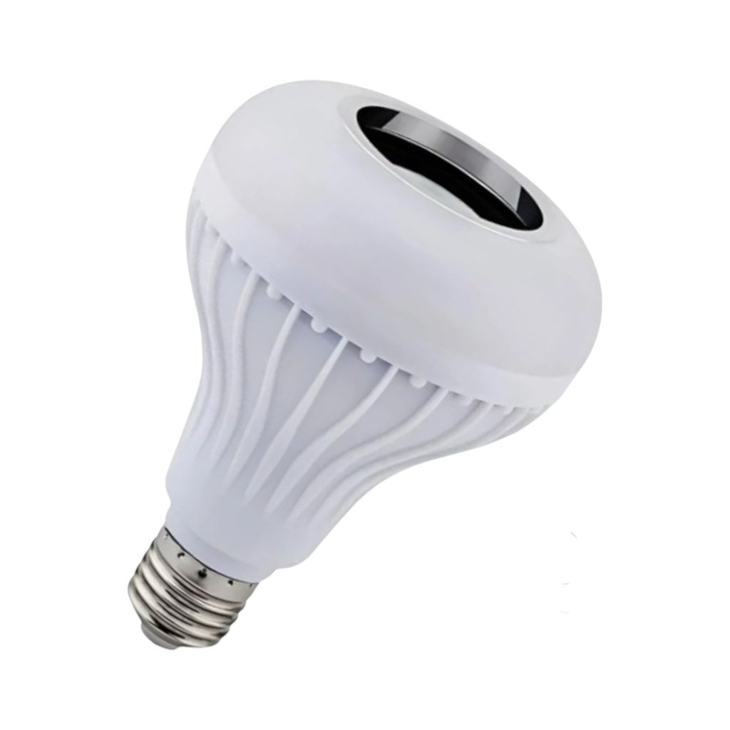 Lâmpada LED Colorida Com Caixa De Som Bluetooth