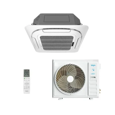 Ar Condicionado Split Cassete 4 Vias Elgin Wi-fi 48000 Btus Frio Inverter 220v R32 Kxfe48c2ca