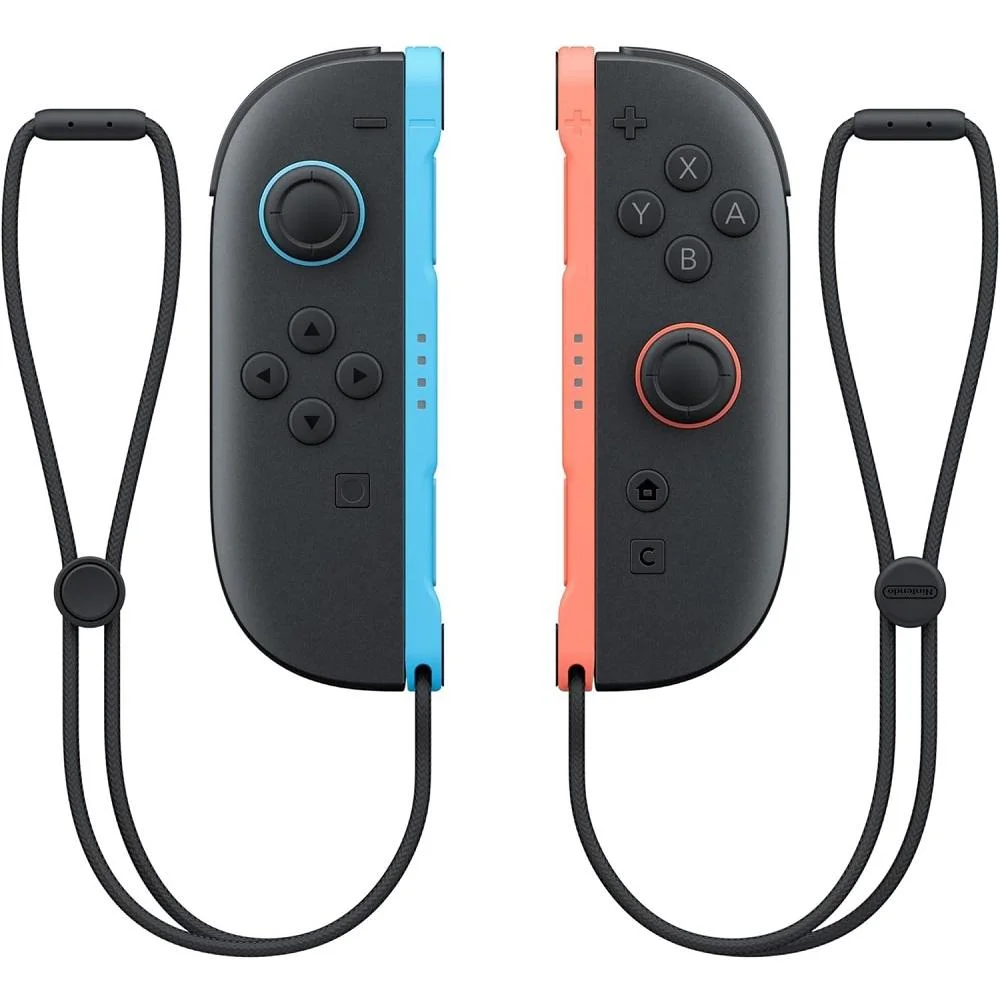 Imagem 2 de 5 do produto Controle Switch Joy-con 2 Azul Claro E Vermelho Claro, Nintendo