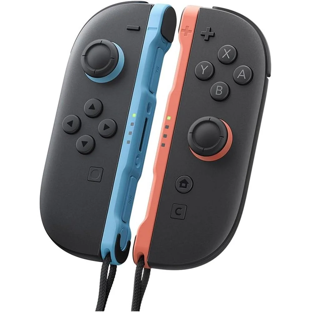 Imagem 3 de 5 do produto Controle Switch Joy-con 2 Azul Claro E Vermelho Claro, Nintendo