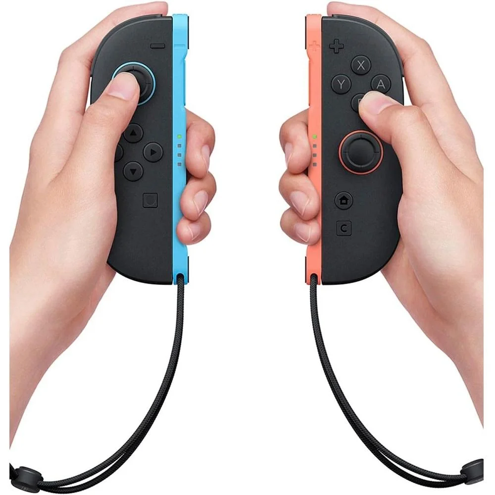 Imagem 5 de 5 do produto Controle Switch Joy-con 2 Azul Claro E Vermelho Claro, Nintendo