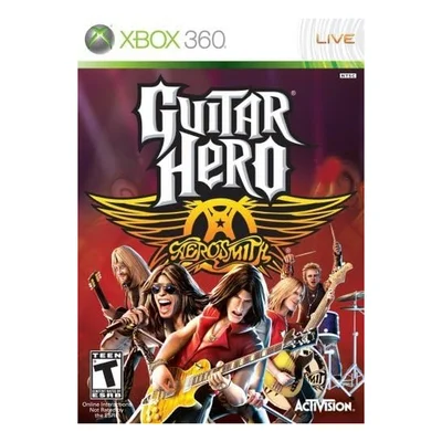 Jogo Guitar Hero Aerosmith - XBOX 360 Americano Novo