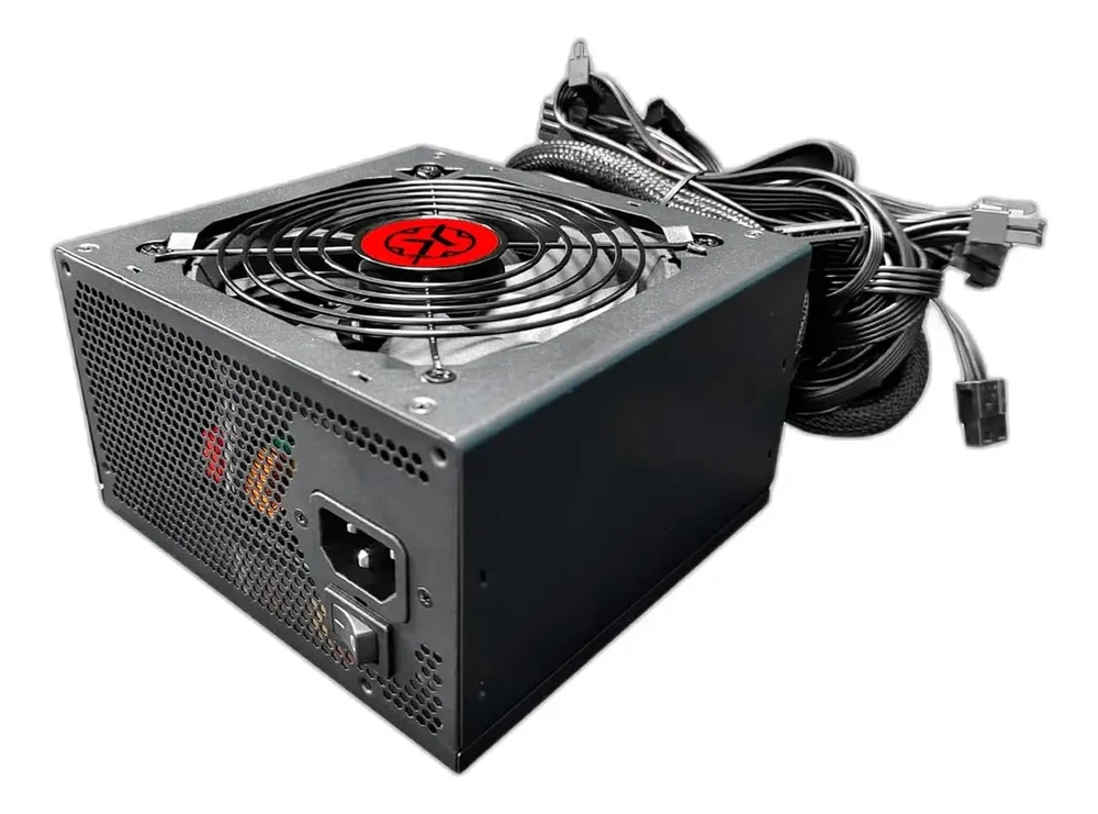 Imagem 4 de 5 do produto Fonte Gamer Kalkan 750w Watts 80 Plus Bronze Preto