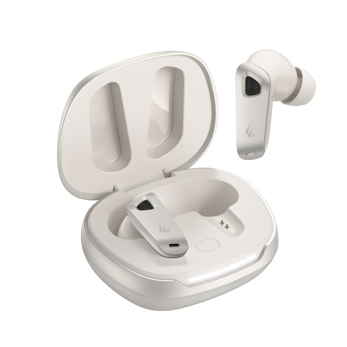 Fone TWS com ANC Automático, Hi-Res, Áudio Espacial e LDAC/LHDC 5.0, Bateria 36 horas - NeoBuds Pro 3 EDIFIER Branco