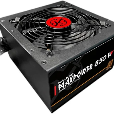 Fonte Gamer Kalkan 850w Watts 80 Plus Bronze Preto