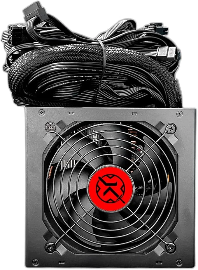 Imagem 5 de 5 do produto Fonte Gamer Kalkan 850w Watts 80 Plus Bronze Preto