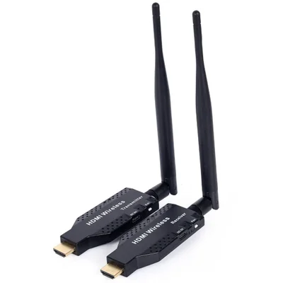 Kit Extensor HDMI Wireless Sem Fio Full Hd Até 50 Metros