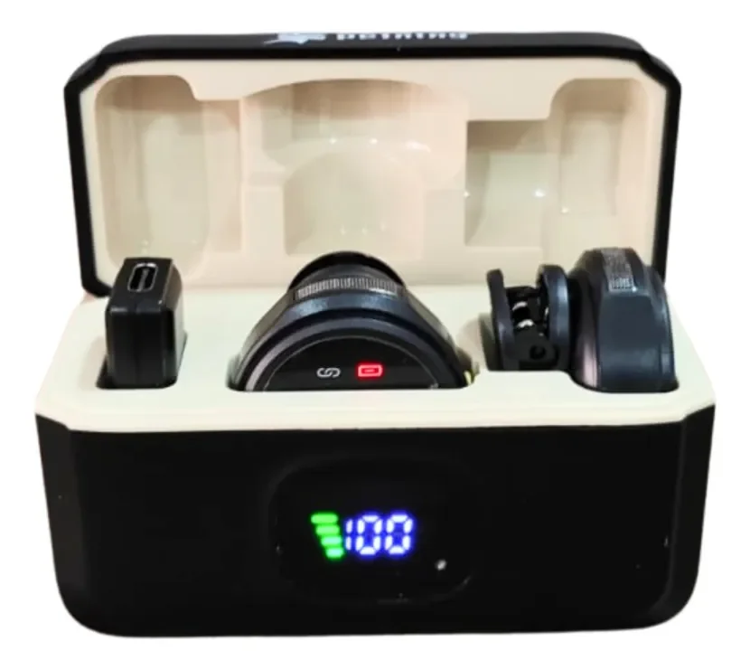 Microfone Peining Pei-mkf11: Som Profissional E Claro Preto