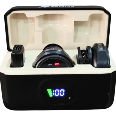 Microfone Peining Pei-mkf11: Som Profissional E Claro Preto