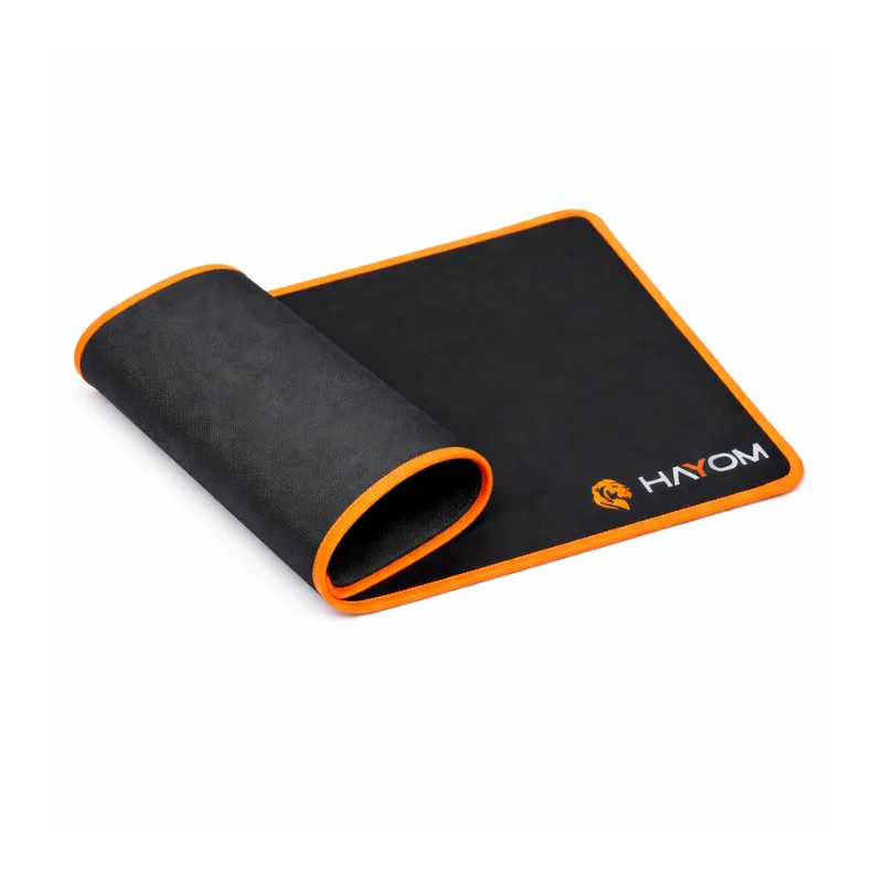 Imagem 2 de 3 do produto Mousepad Gamer Hayom Ai1018 240 X 320 X 2mm Antiderrapante Preto- Ai1018