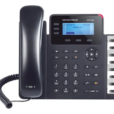 Telefone Ip Grandstream Gxp1630 3 Linhas Poe Tela Lcd Gigabit