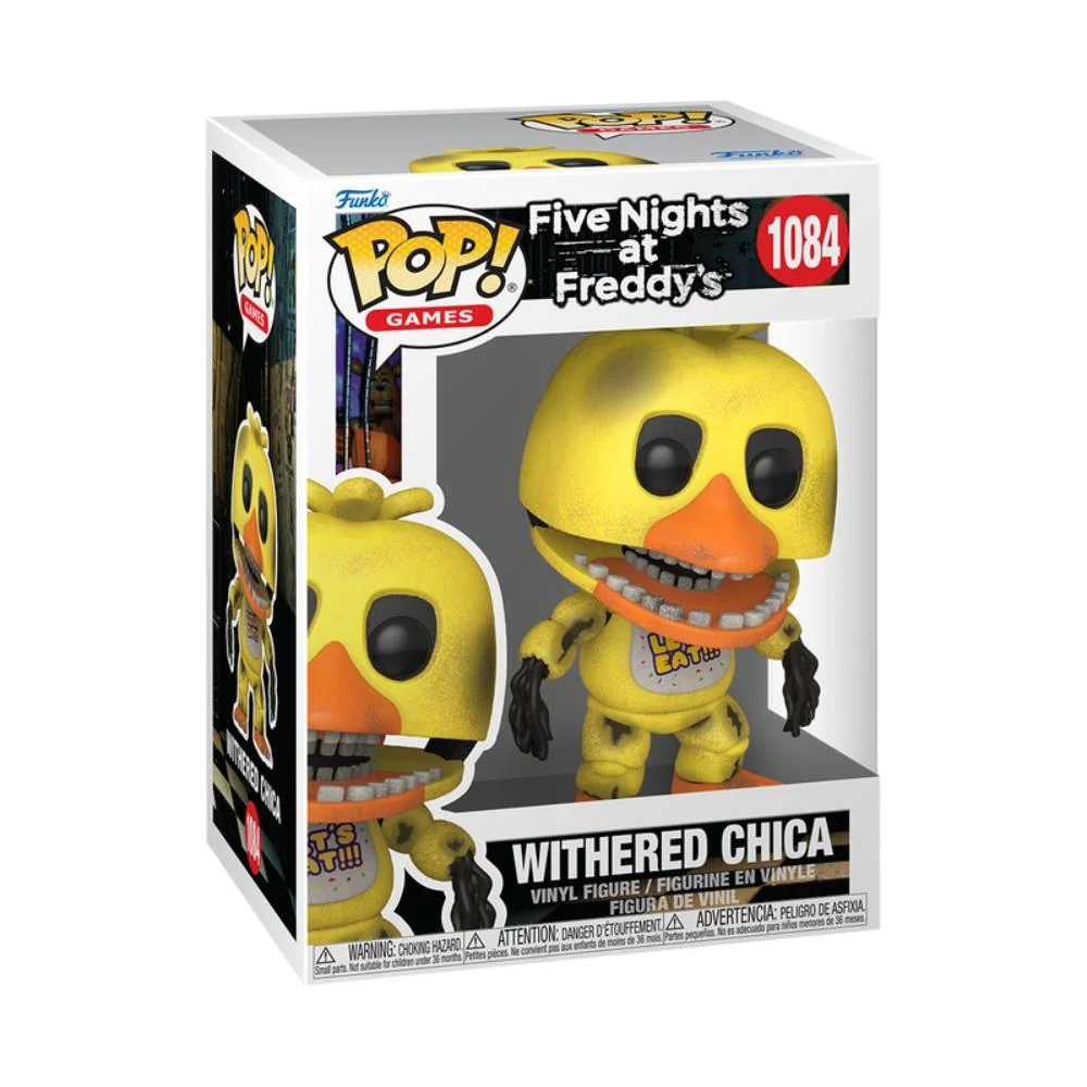 Imagem 4 de 5 do produto Boneco Funko Pop! Five Nights At Freddy´s - Withered Chica