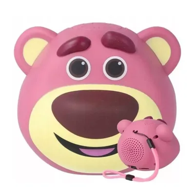 Caixa De Som Bluetooth Lotso A3 - Rádio Fm 8w Portátil