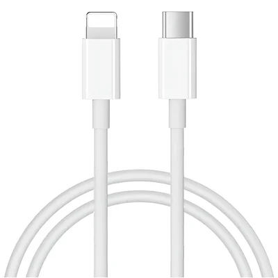 Cabo Usb-c Para Iphone 11 12-12pro 12promax 13 Turbo Branco