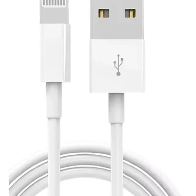 Cabo Usb Para Iphone Lightning 1m Branco Carregamento Rápido