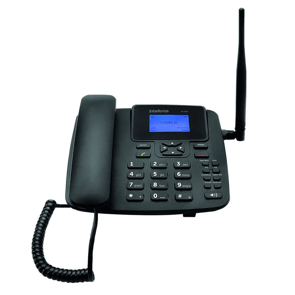 Telefone Celular Fixo Intelbras Gsm Cfa 4211 4114211 Telefone Celular Fixo Intelbras Gsm Cfa 4211 4114211